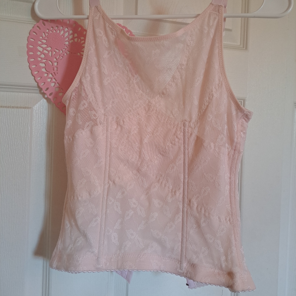 Pink corset